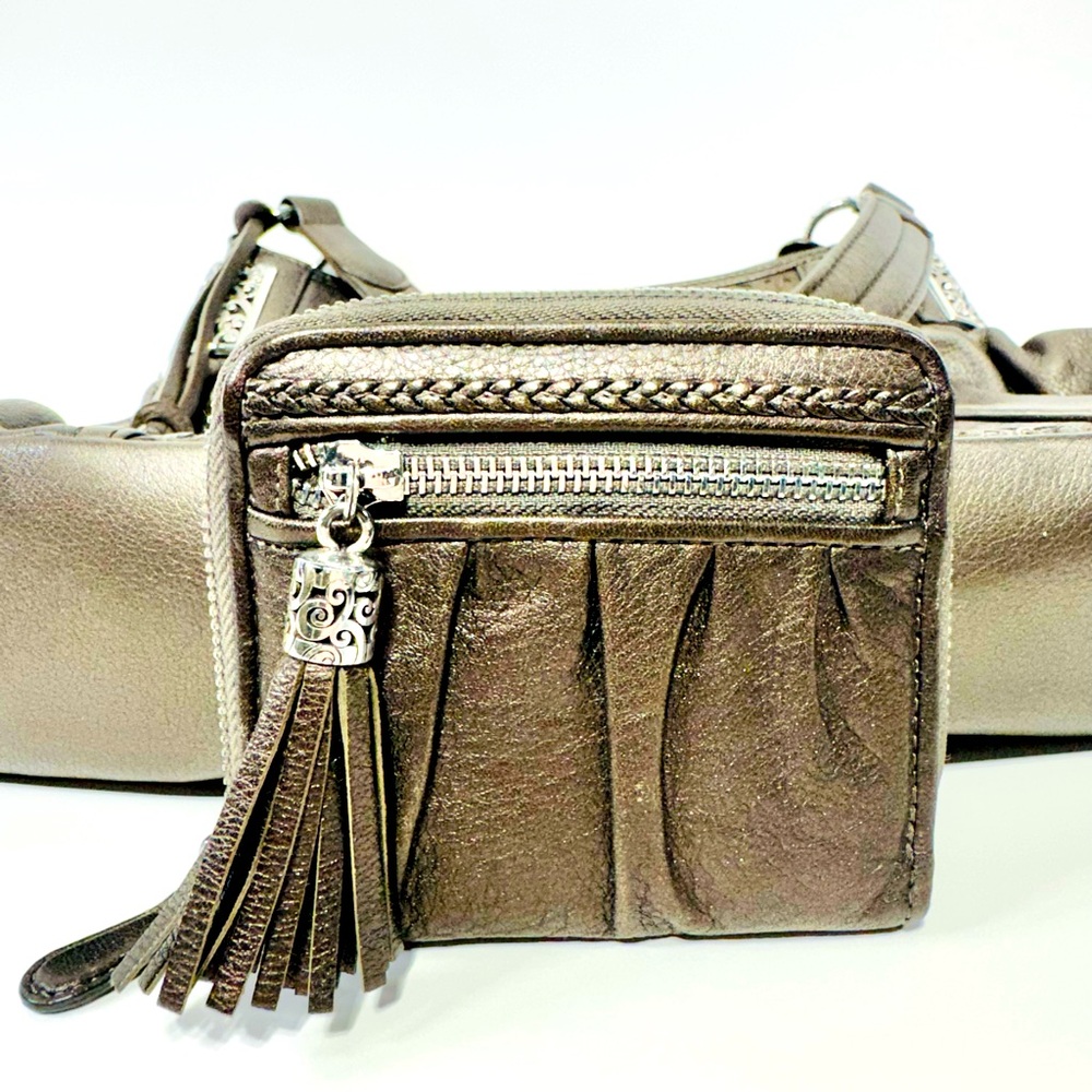 Brighton Women's Metallic Bronze Wallet